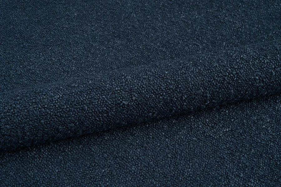 Baloo Midnight Blue Boucle Sample