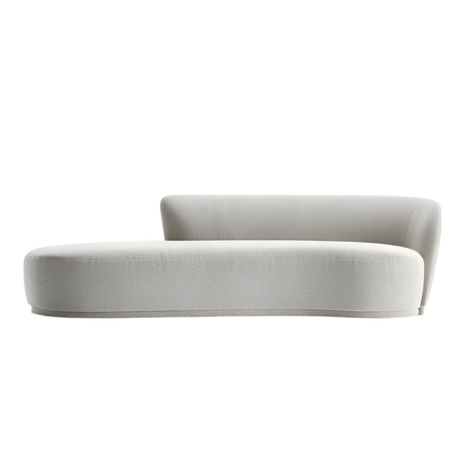 Hudson Boucle Curved Deep Seat Sofa