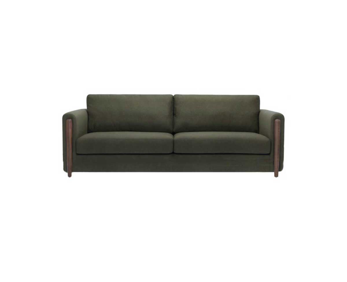 Brownie Lou Reed Sofa with Two Seat Cushions and Two Back Cushions