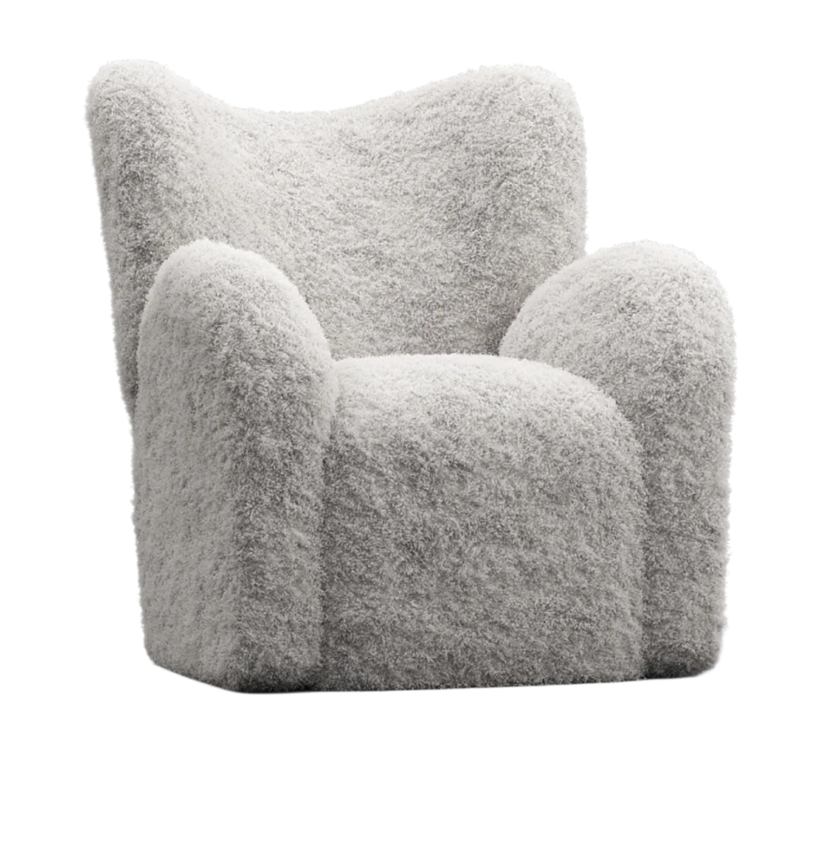 Togo Lounge Armchair with Plush Contours