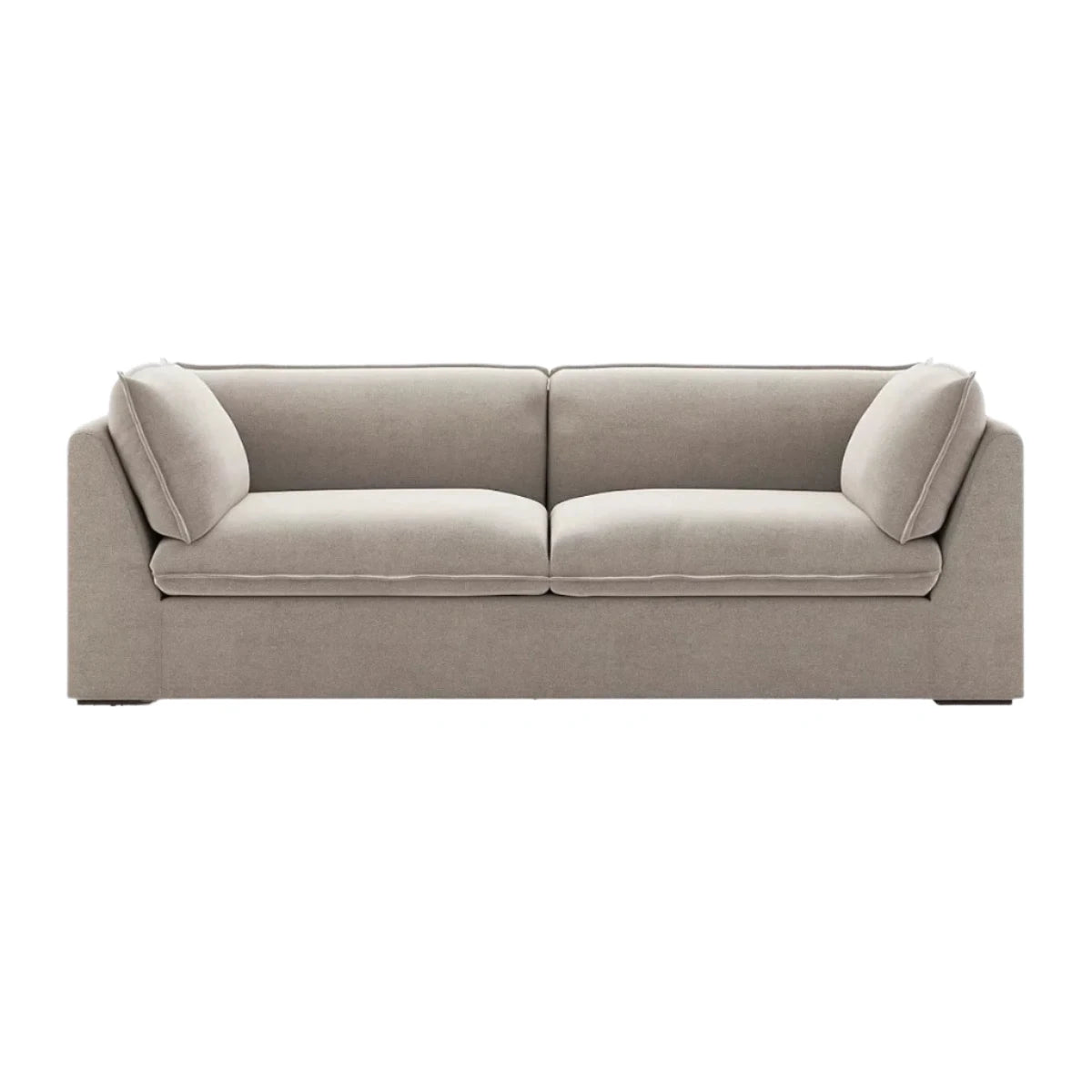Sumptuous Anders Sofa in charcoal velvet for modern living rooms