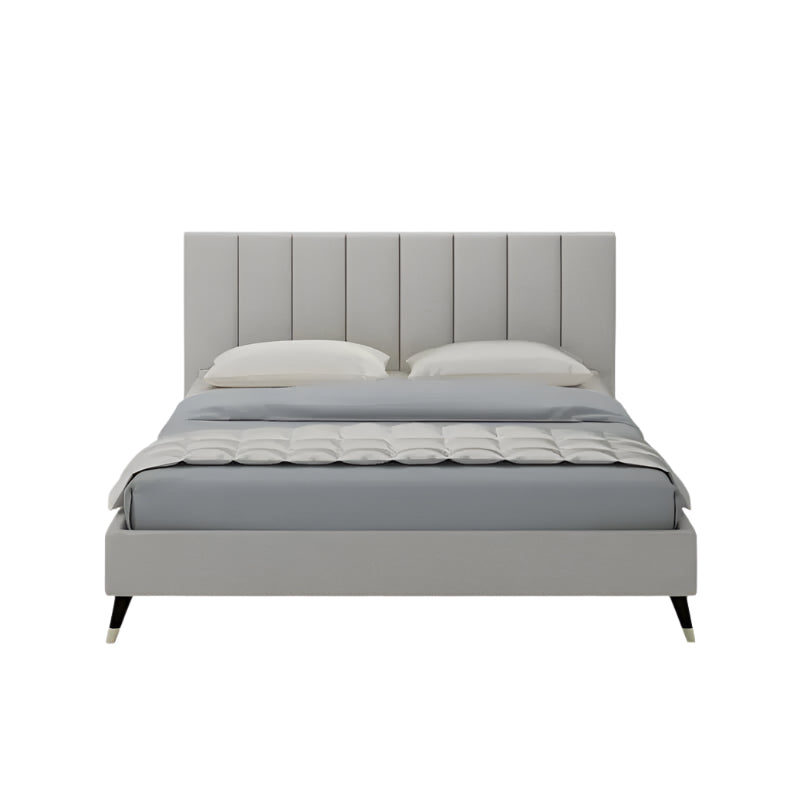 Capucine Bed With Vertical Tufted Headboard