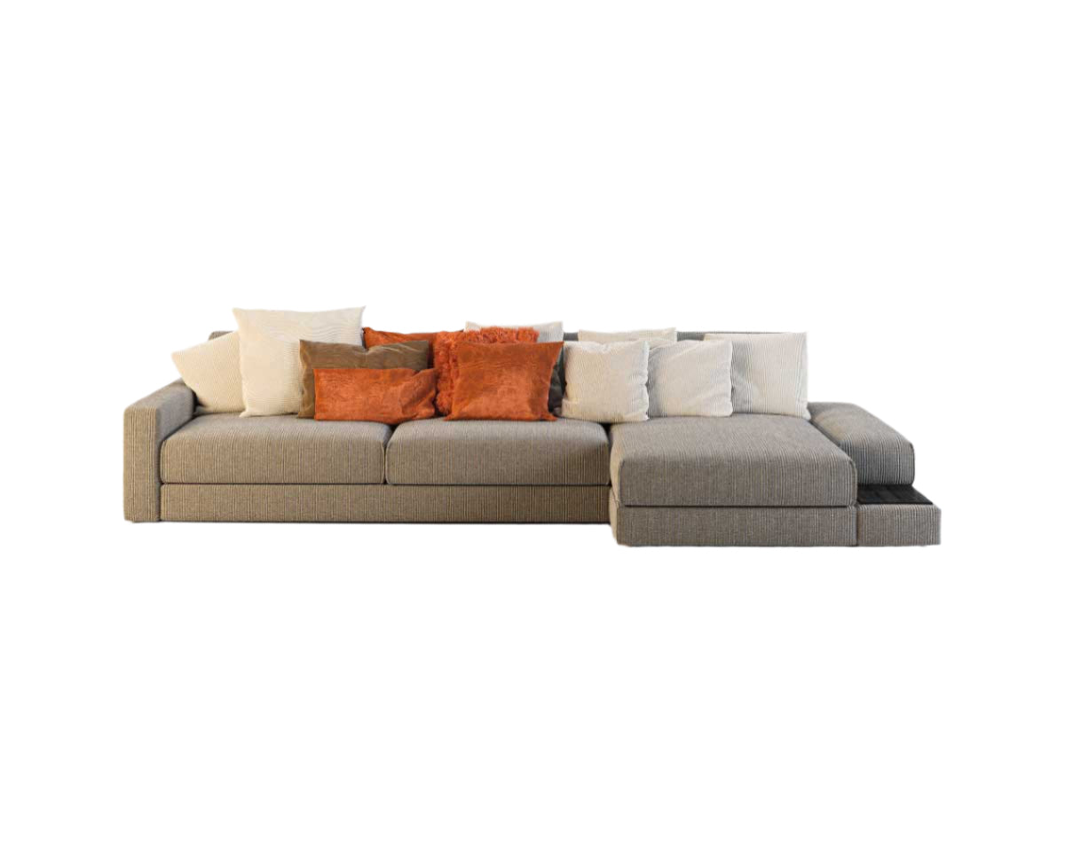 Parker Corner Sofa with Multiple Cushions