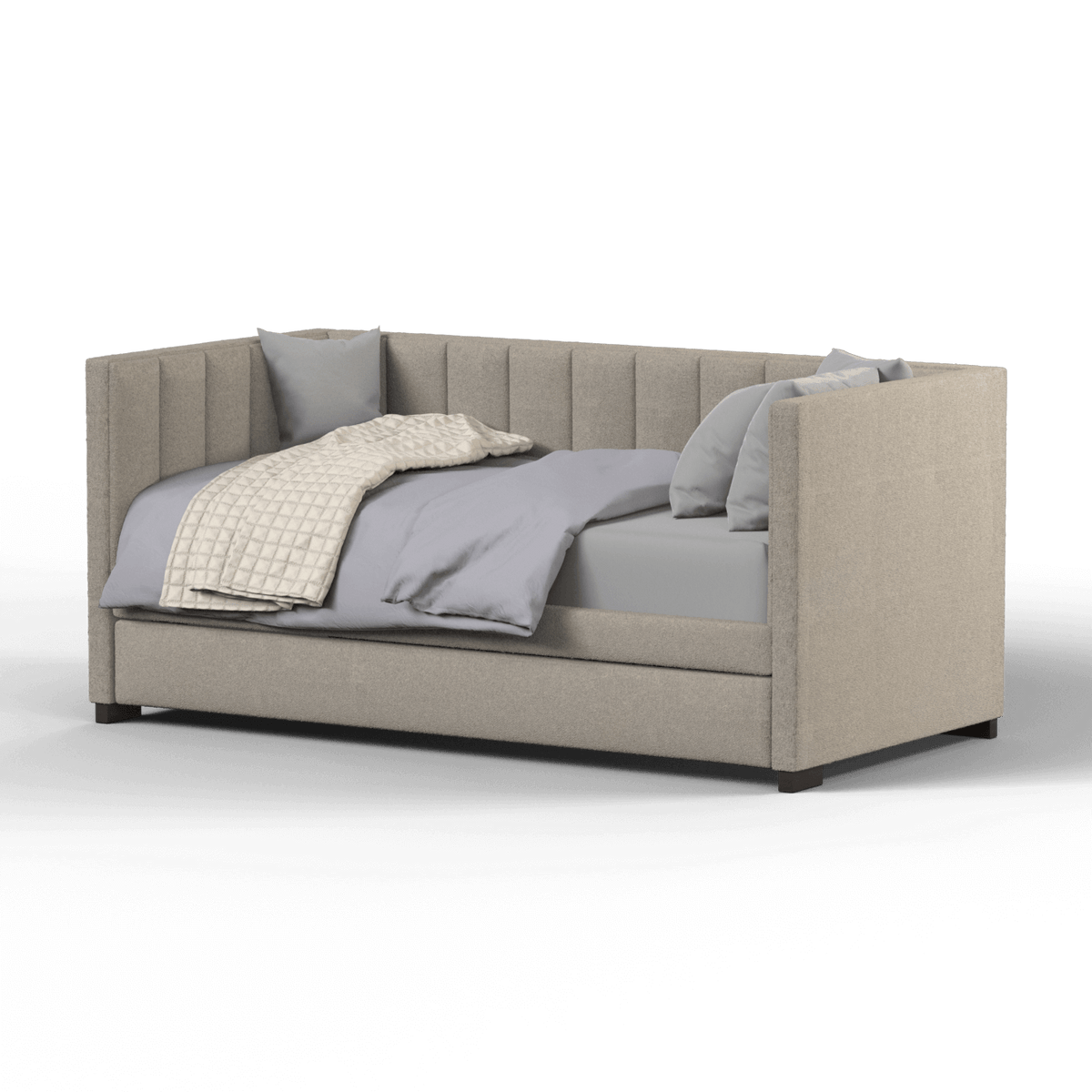 Bedspoke Capella Daybed – Ivory Bouclé