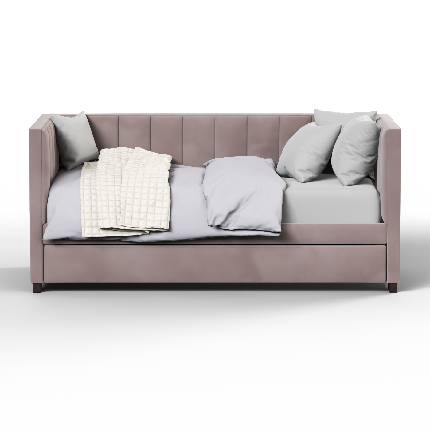 Capella Daybed with Sculpted Style and Built-In Versatility