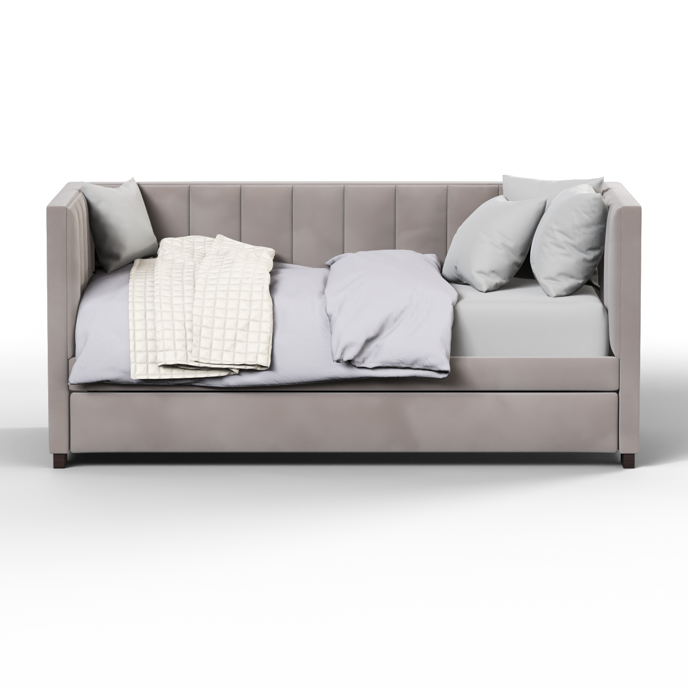 Capella Daybed with Sculpted Style and Built-In Versatility