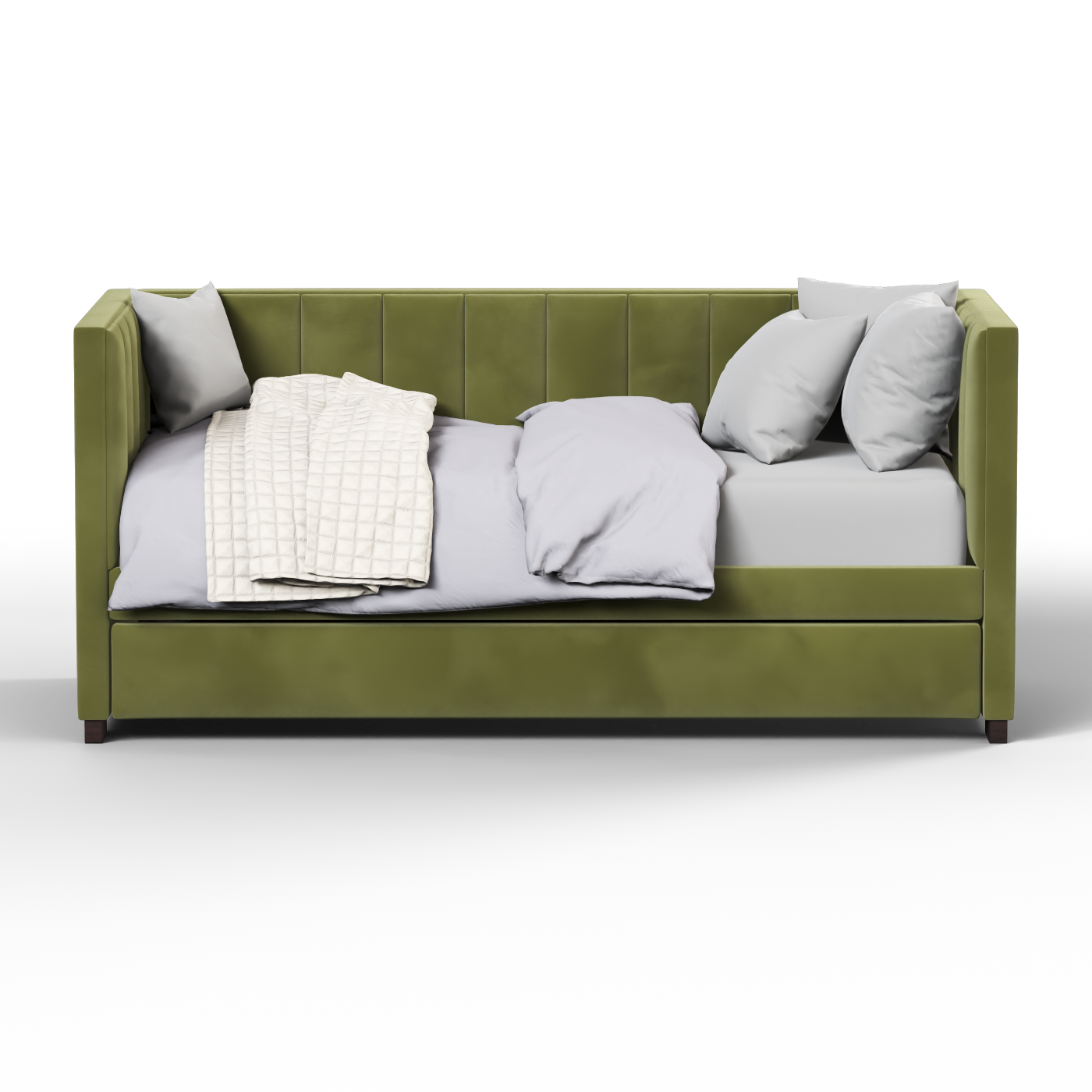 Capella Daybed with Sculpted Style and Built-In Versatility