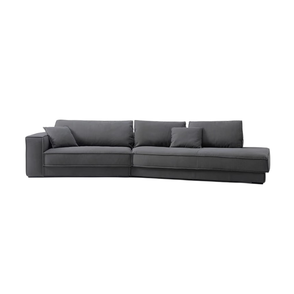 Baxtender Sectional Sofa with Multiple Cushions