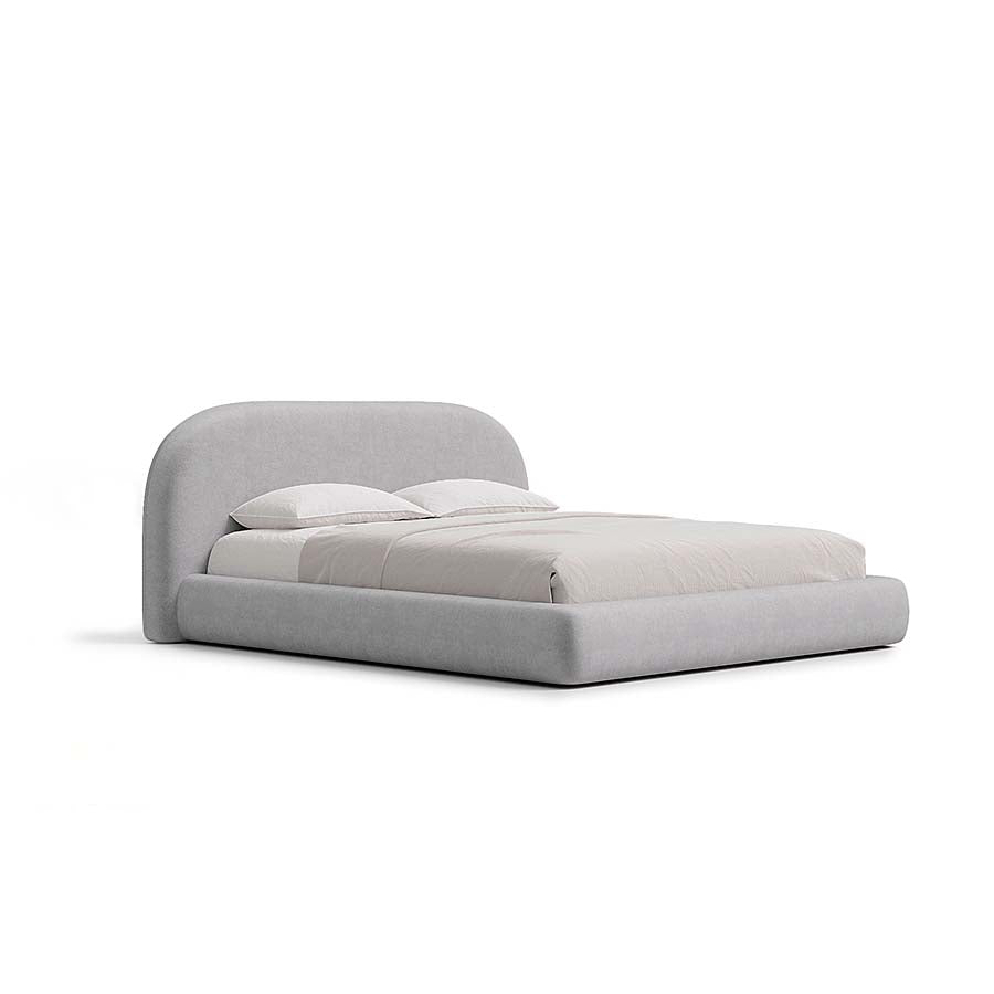 Aria Bed with Sculptural Curved Headboard