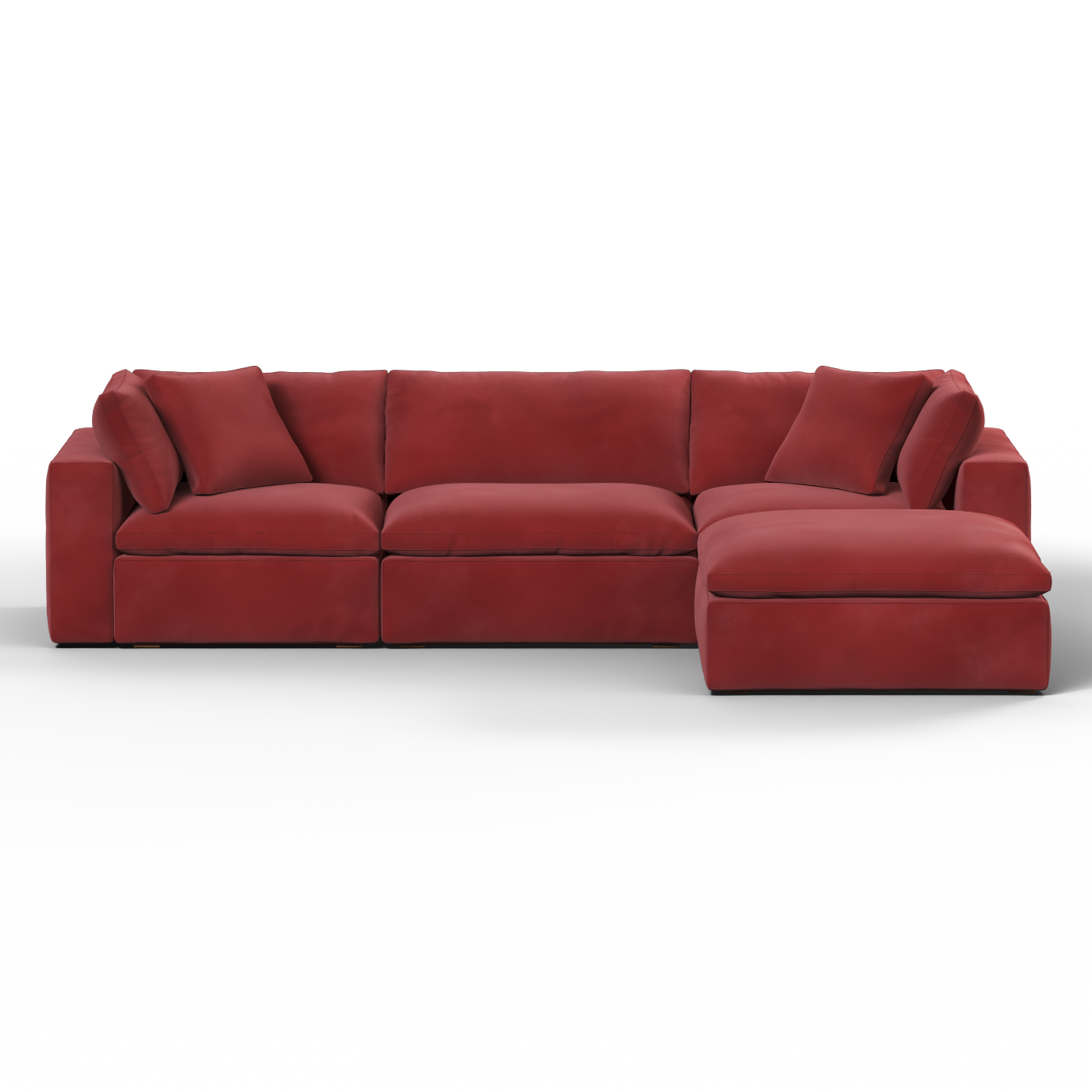 Ari dreisitziges modulares Ecksofa