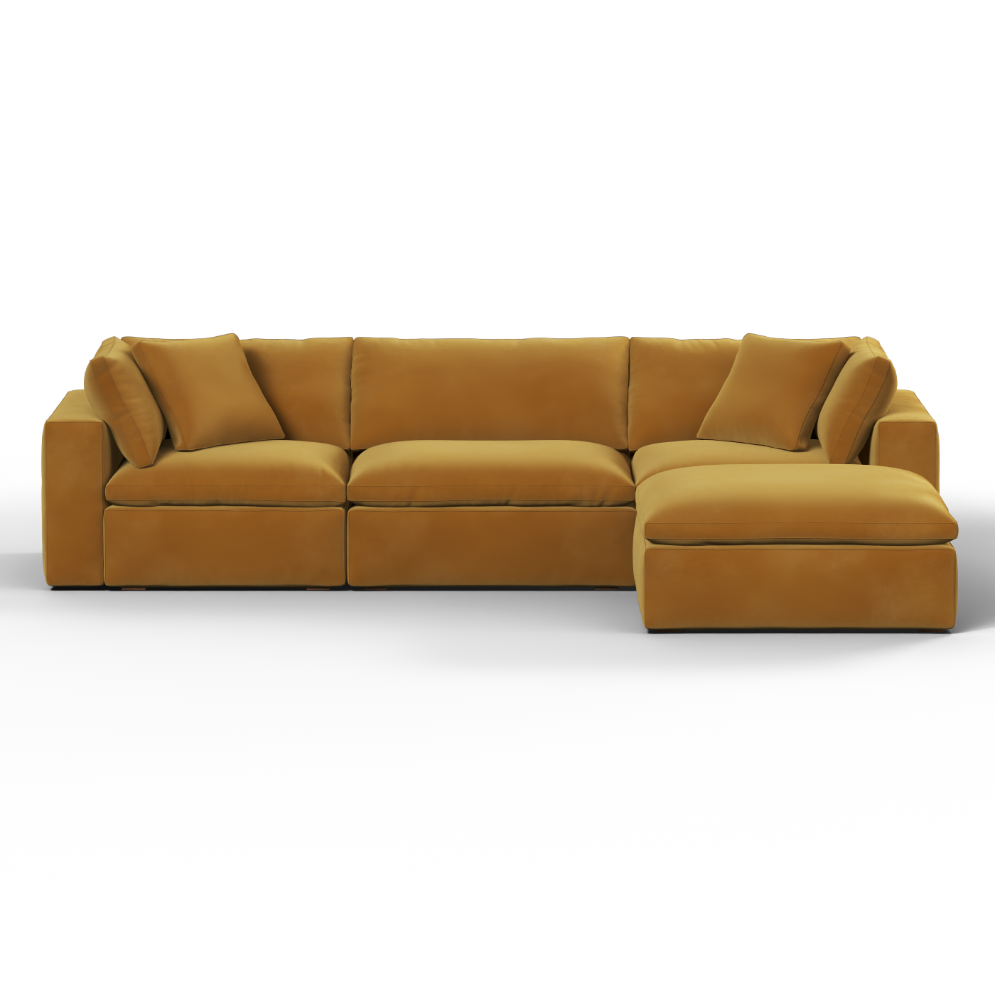 Ari dreisitziges modulares Ecksofa