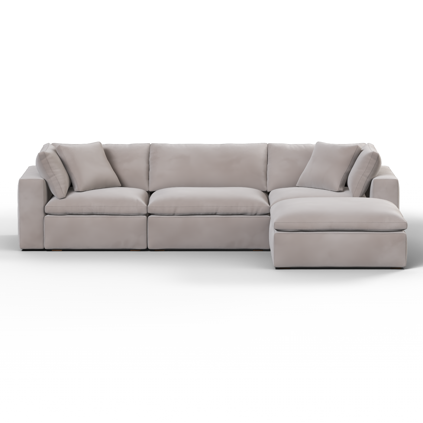 Ari dreisitziges modulares Ecksofa