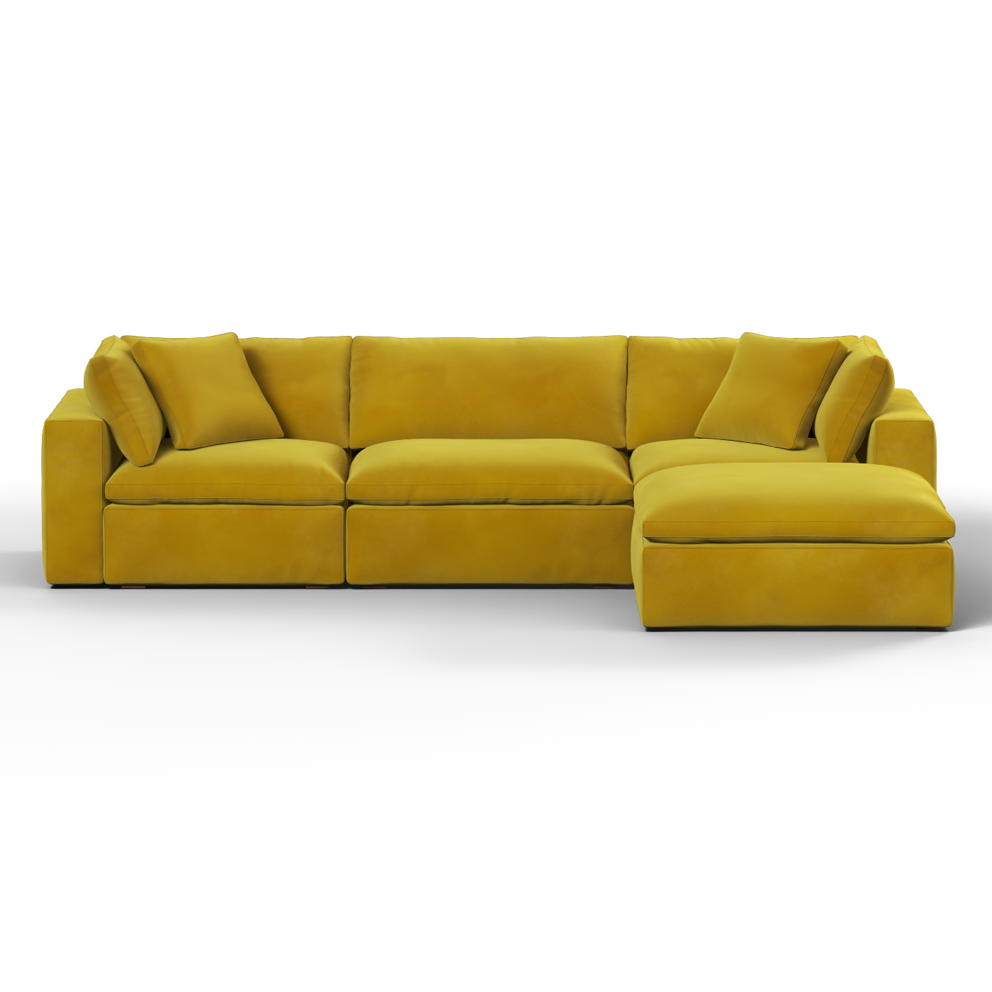 Ari dreisitziges modulares Ecksofa
