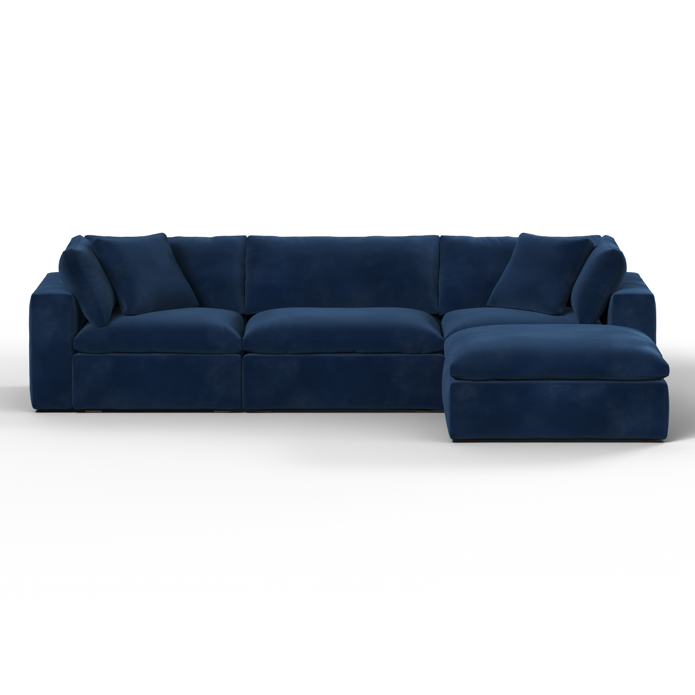 Ari three seater modular corner Sofa With Full Fabric Customisation
