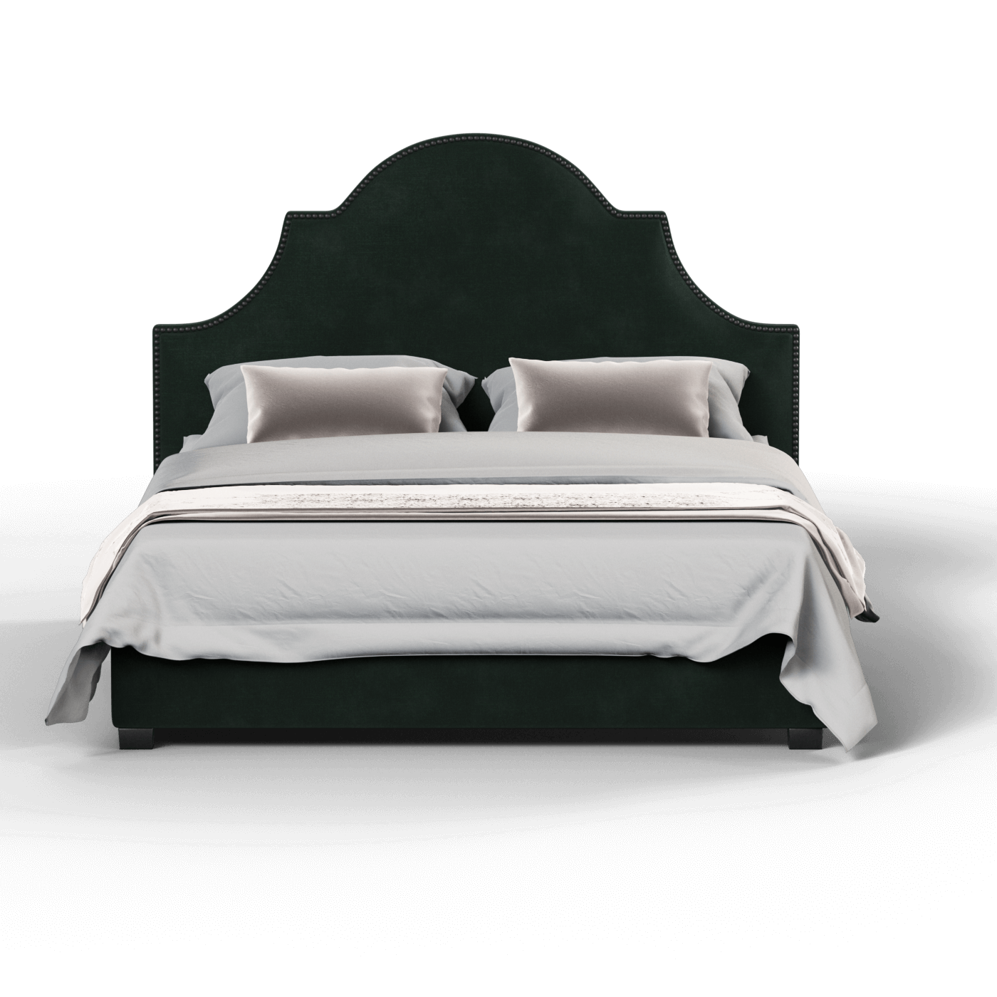 Ariana Double Bed with Elegant Headboard