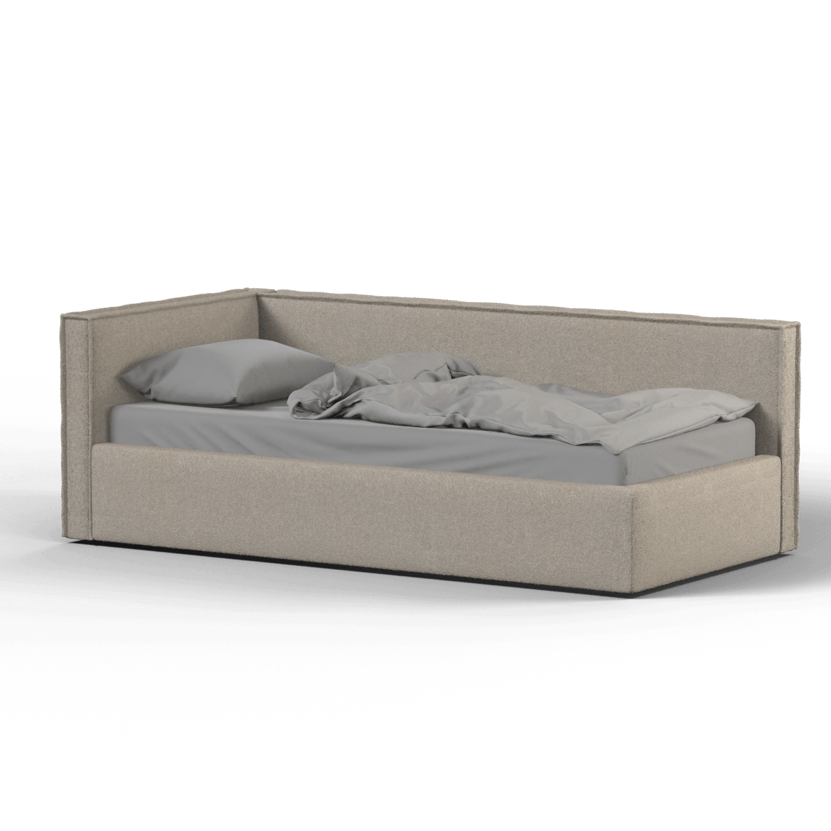 Bedspoke Axel Daybed – Ivory Bouclé