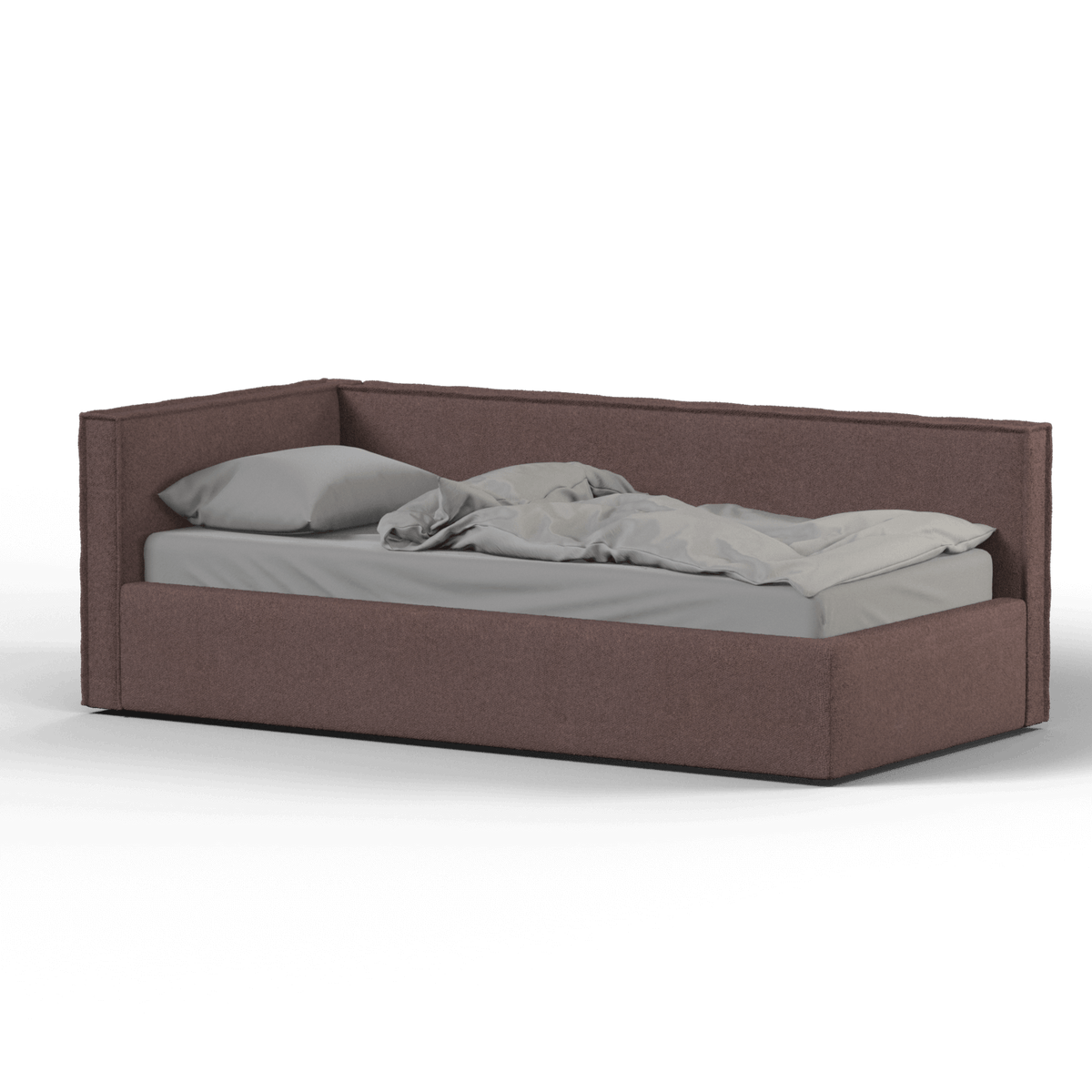 Bedspoke Axel Daybed – Pink Bouclé
