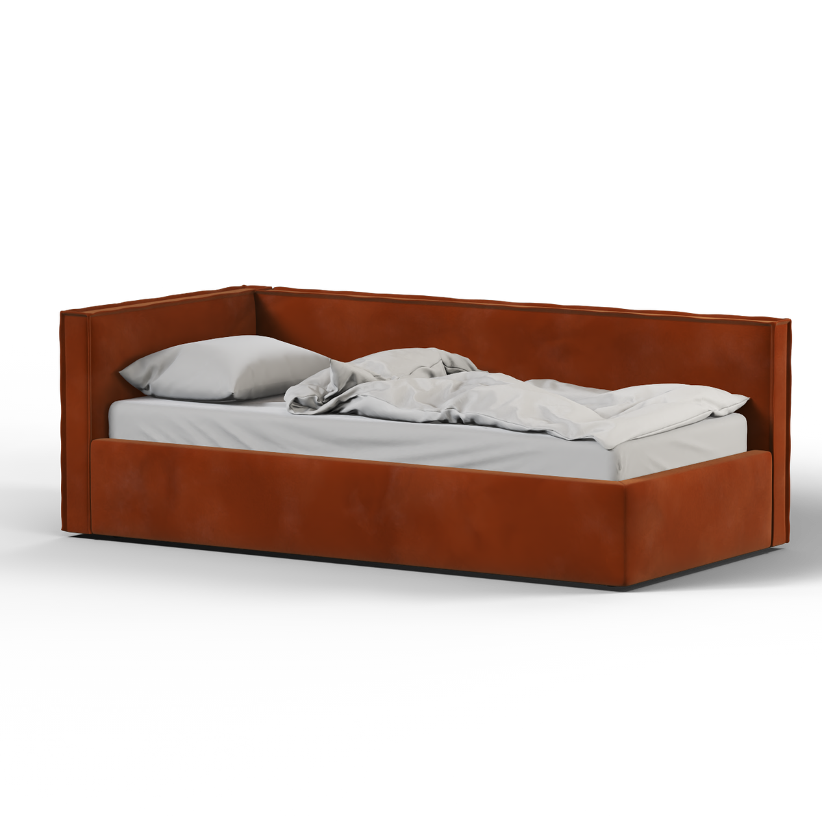 Bedspoke Axel Daybed – Burnt Orange Velvet