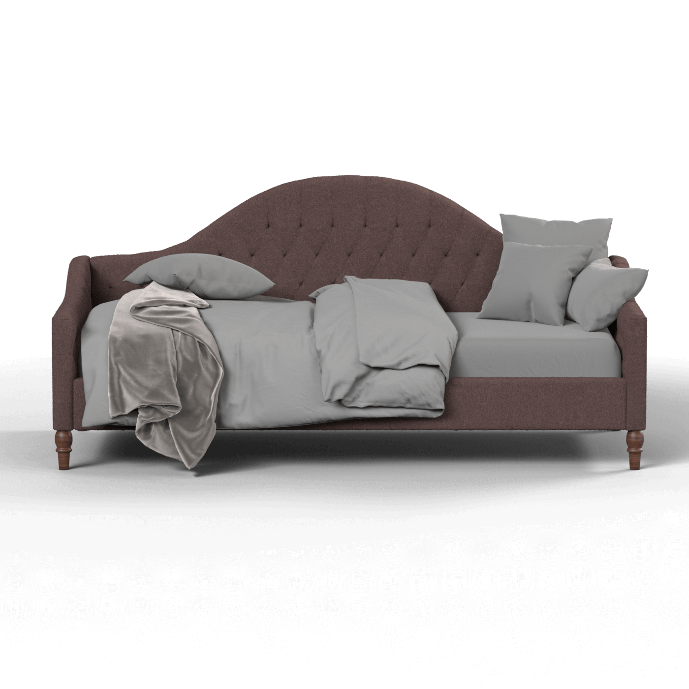 Elise Daybed with Elegant Curves and Versatile Comfort