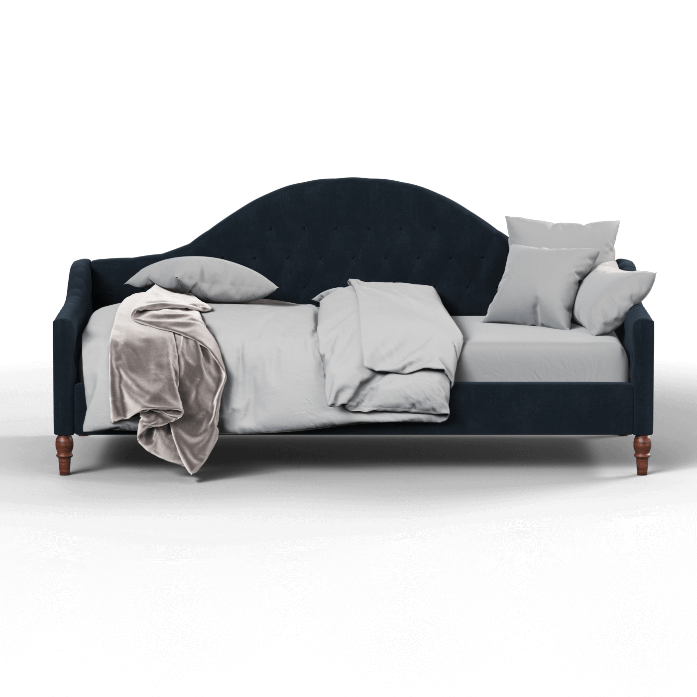 Elise Daybed with Elegant Curves and Versatile Comfort