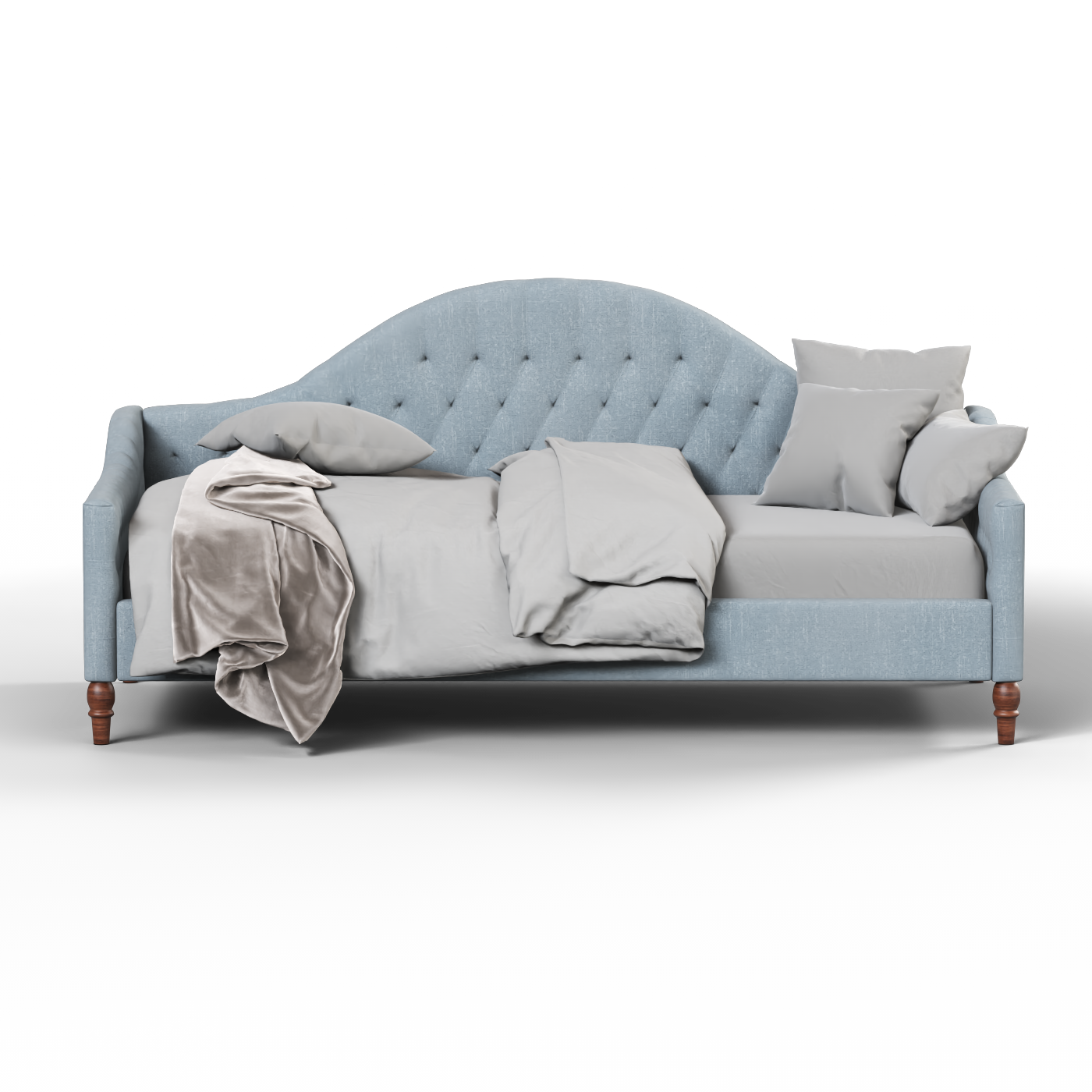 Elise Daybed with Elegant Curves and Versatile Comfort