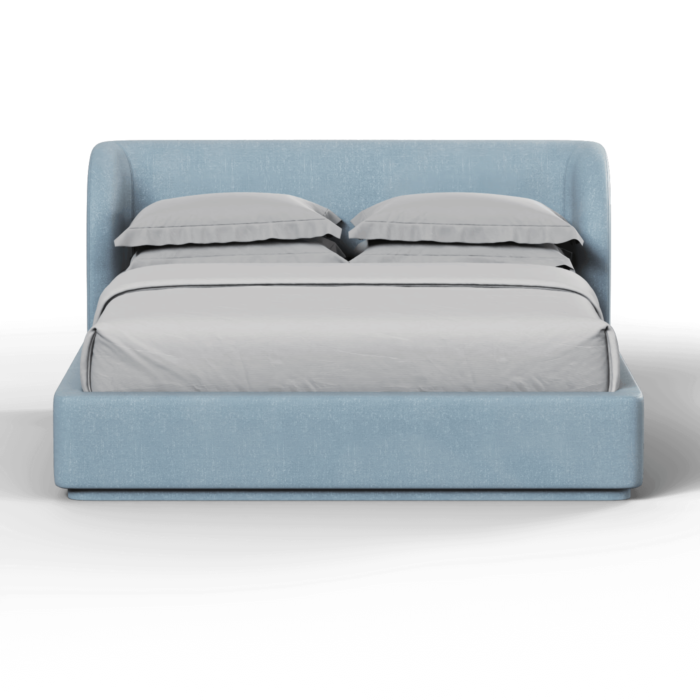 Giacomo Double Bed with Wide Panelled Headboard