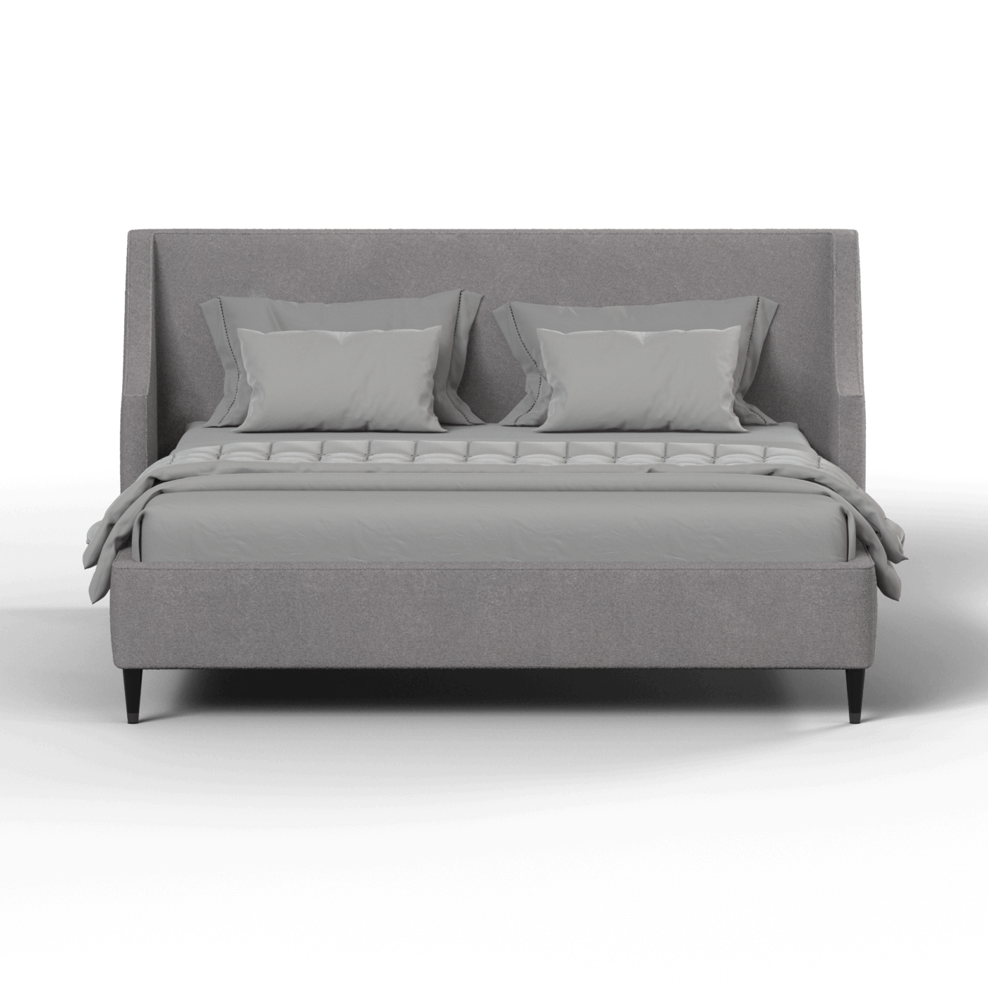 Laura Double Bed with High Headboard