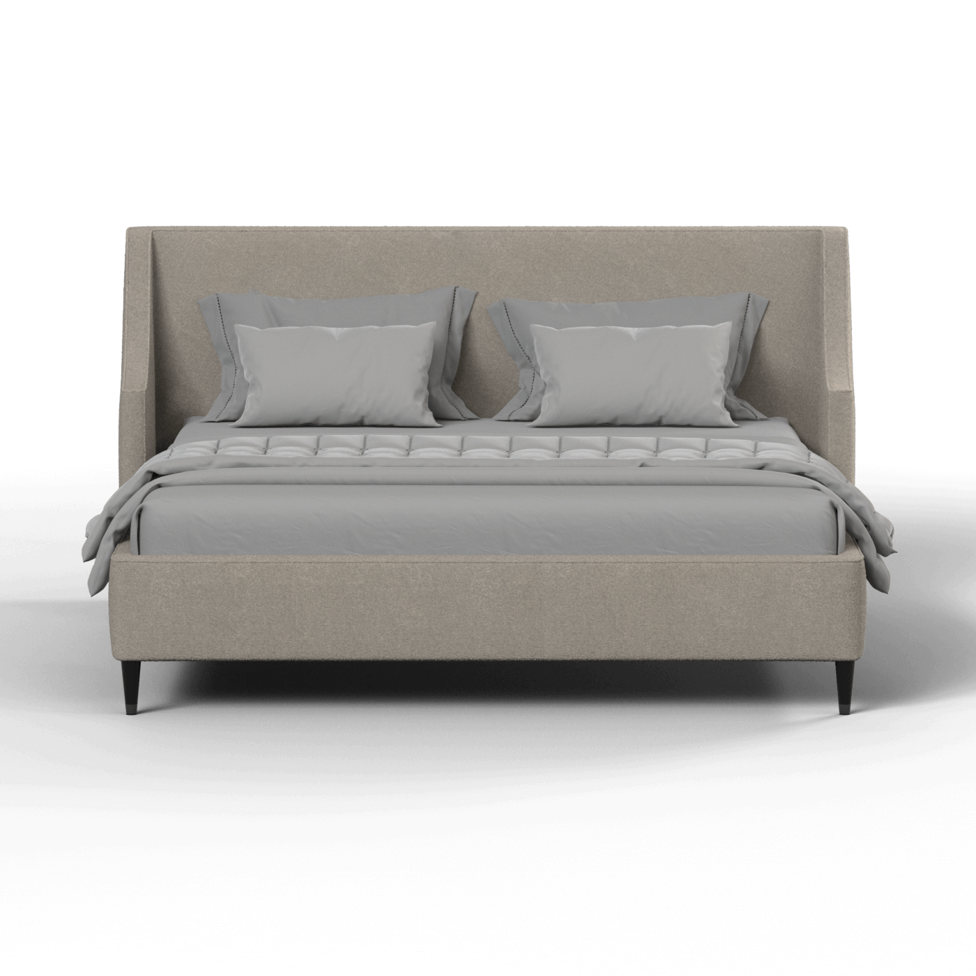 Laura Double Bed with High Headboard