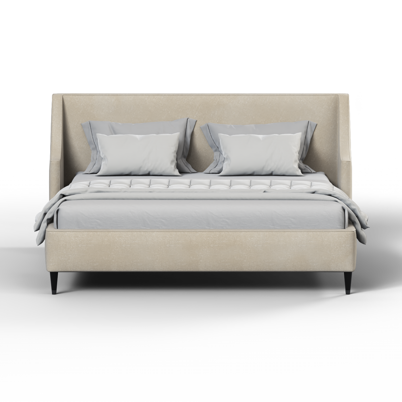 Laura Double Bed with High Headboard