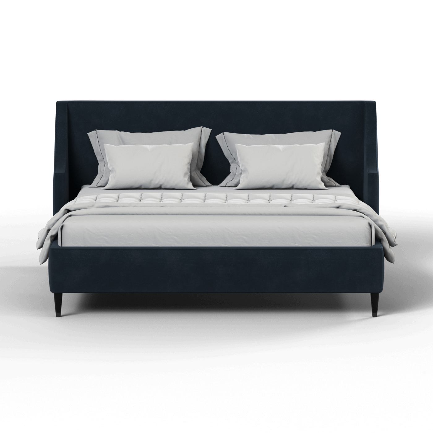 Laura Double Bed with High Headboard