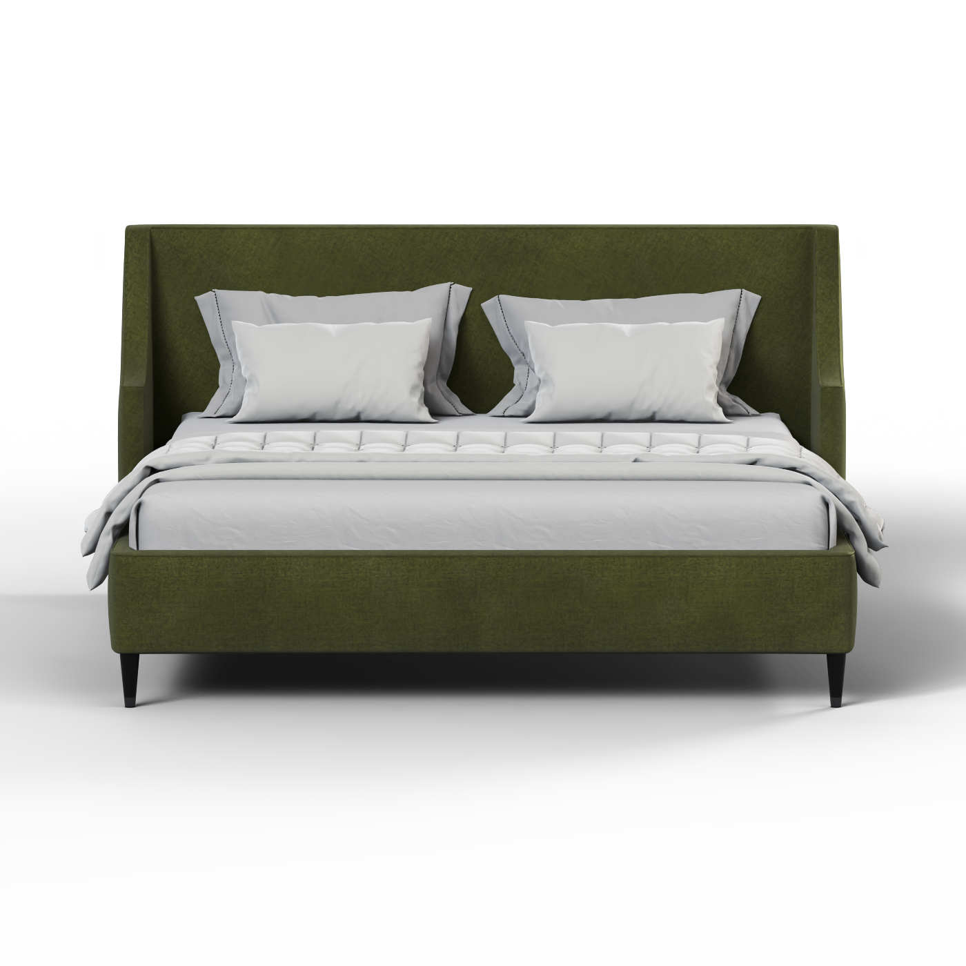 Laura Double Bed with High Headboard