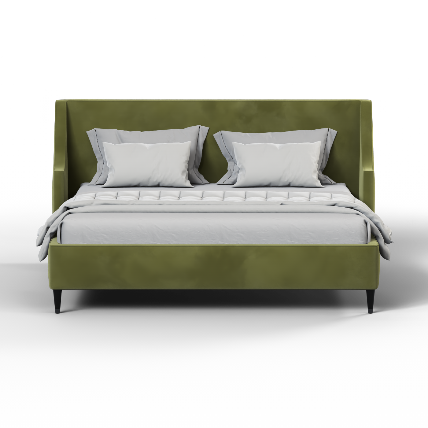 Laura Double Bed with High Headboard