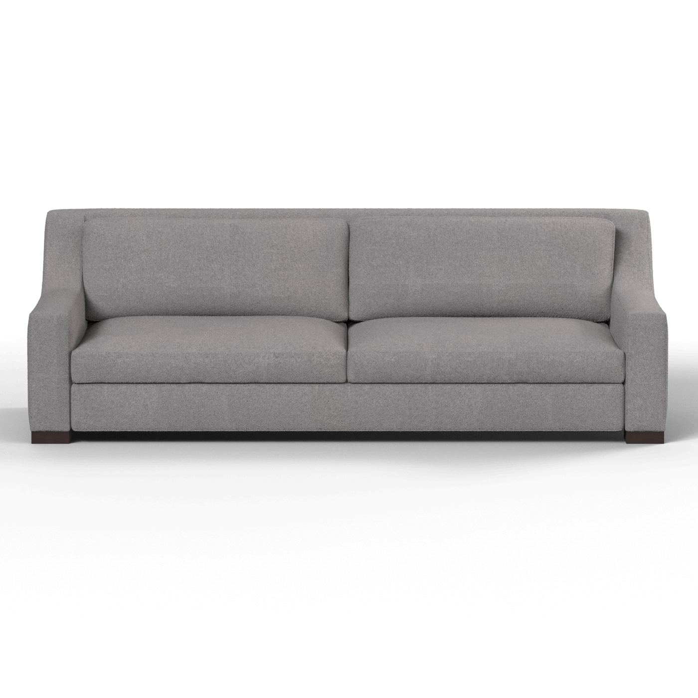 Louis 2 Seater Sofa — Structured Design with Tapered Arms