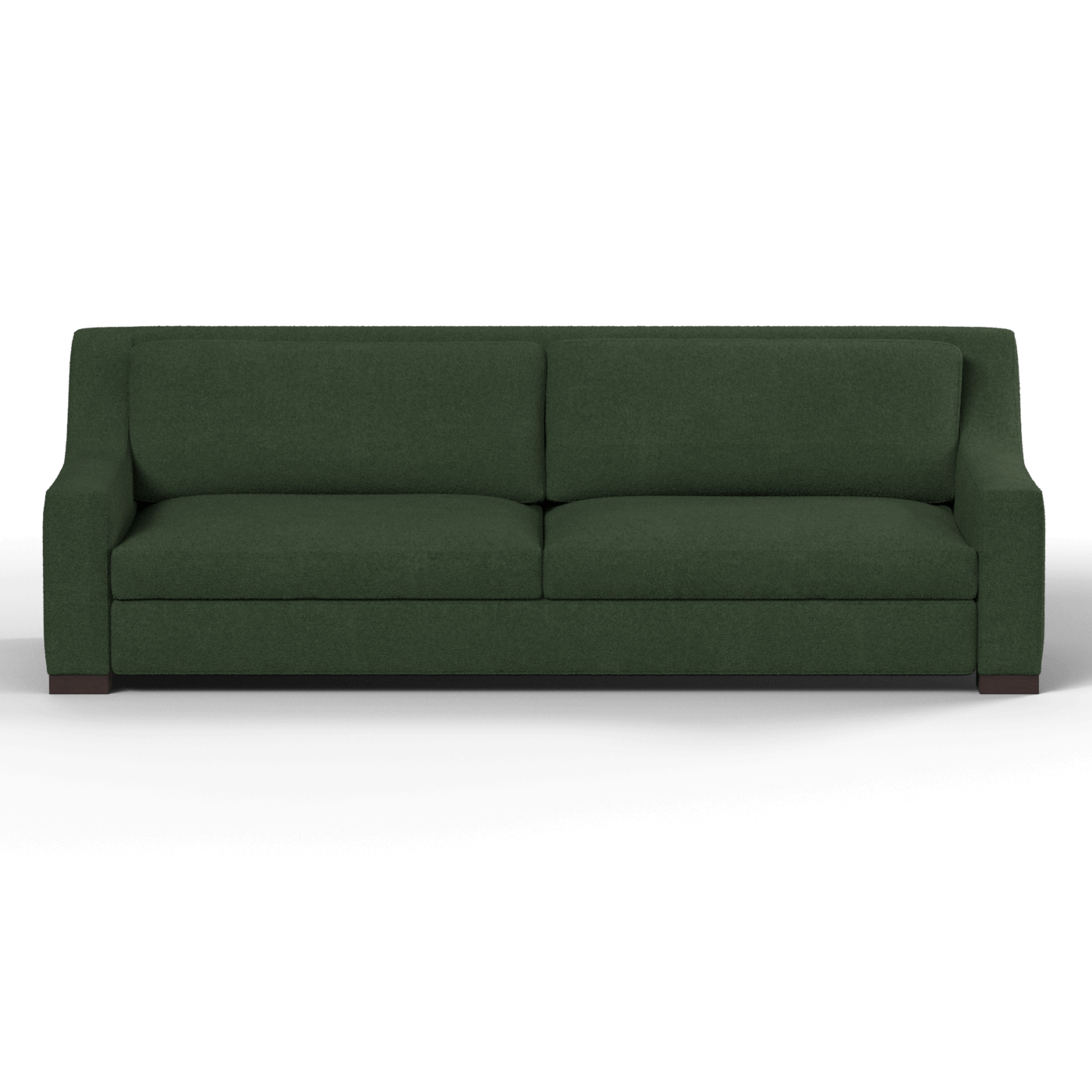Louis 2 Seater Sofa — Structured Design with Tapered Arms