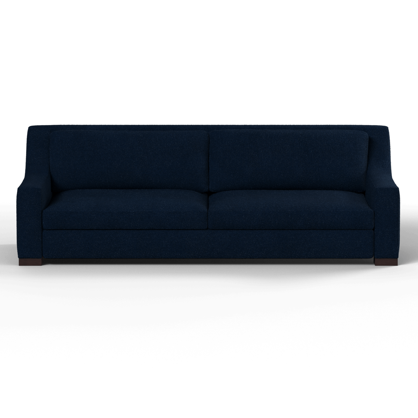 Louis 2 Seater Sofa — Structured Design with Tapered Arms