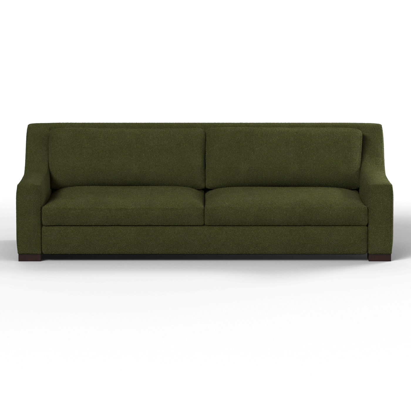 Louis 2 Seater Sofa — Structured Design with Tapered Arms