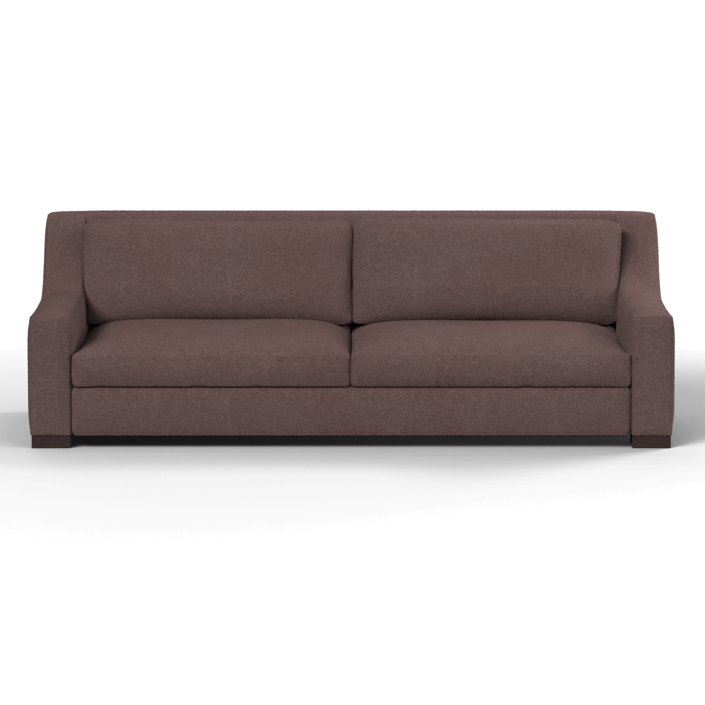 Louis 2 Seater Sofa — Structured Design with Tapered Arms