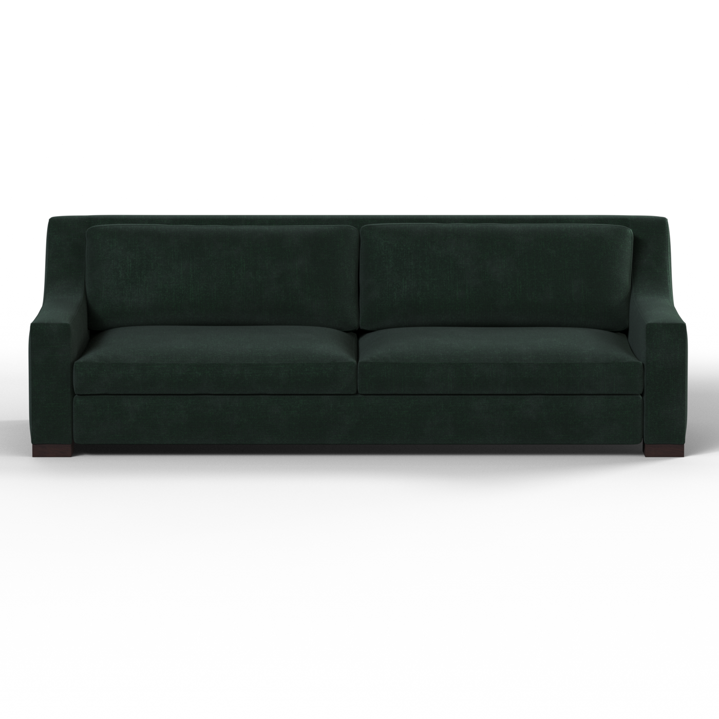 Louis 2 Seater Sofa — Structured Design with Tapered Arms