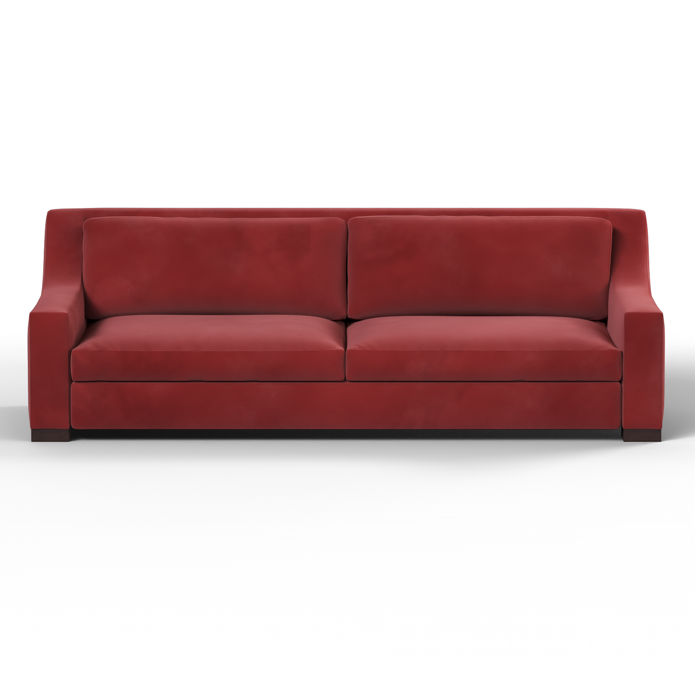 Louis 2 Seater Sofa — Structured Design with Tapered Arms