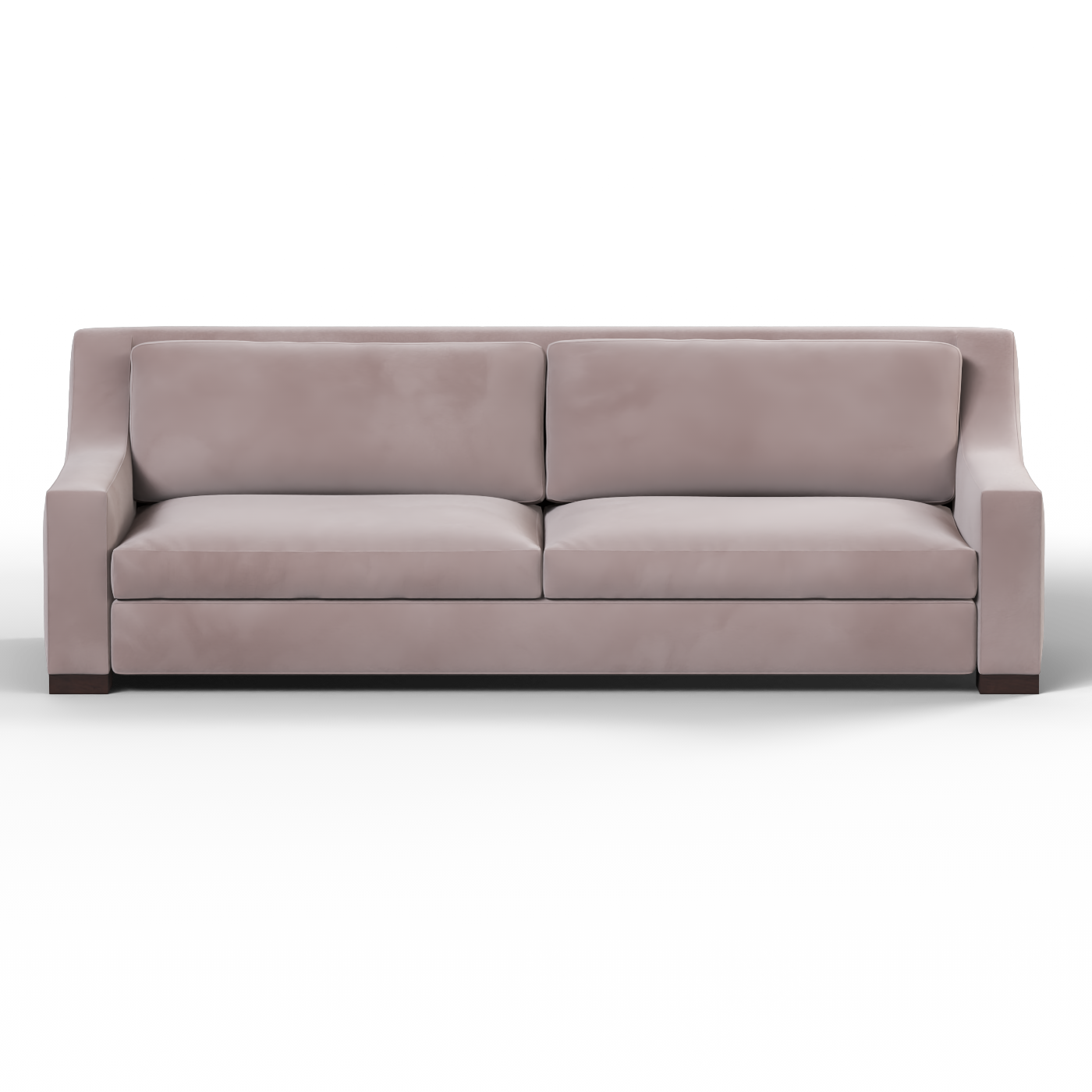 Louis 2 Seater Sofa — Structured Design with Tapered Arms