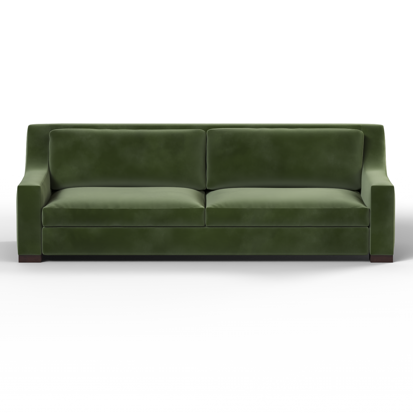 Louis 2 Seater Sofa — Structured Design with Tapered Arms