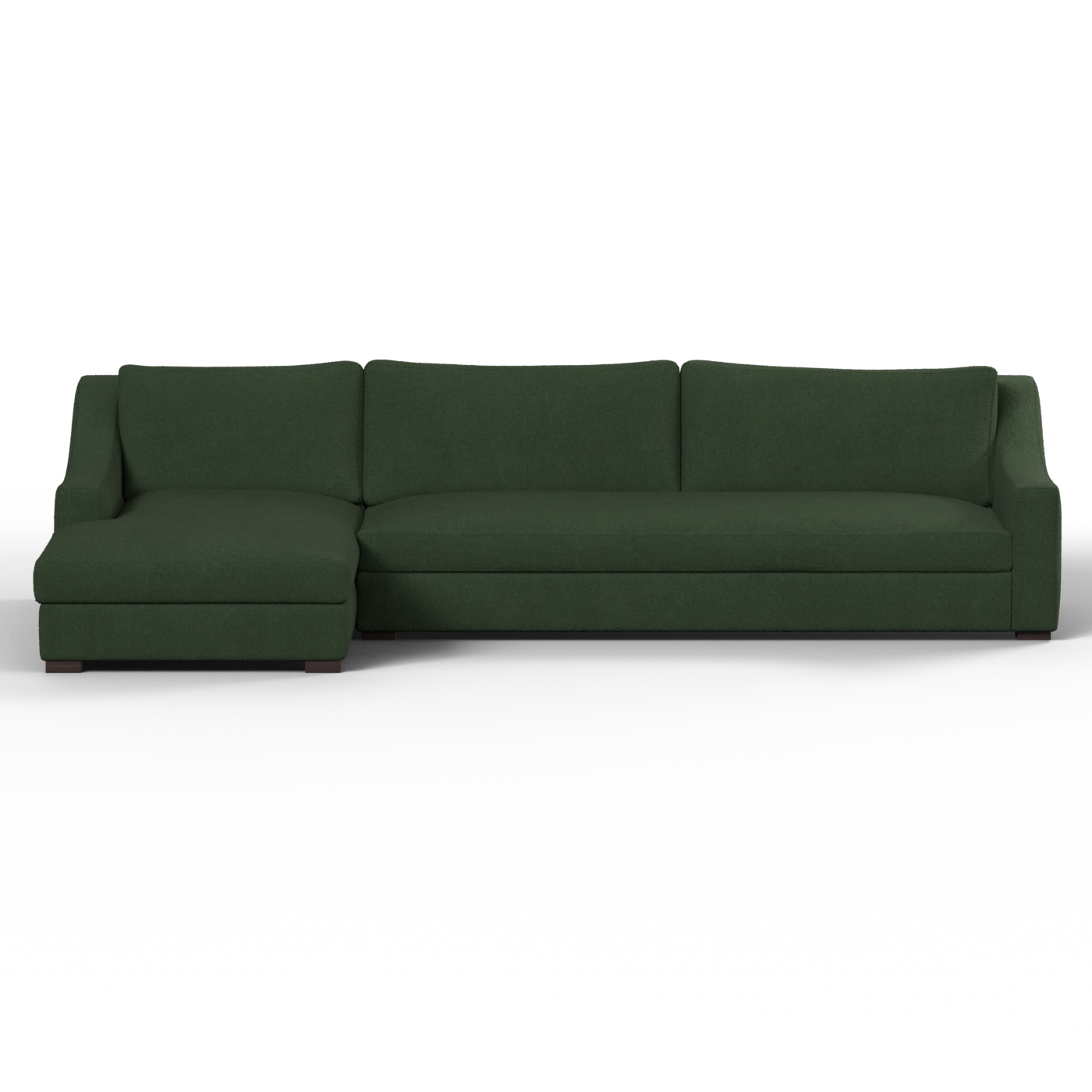 Louis Sectional Sofa — Low-Profile Modular Corner Layout