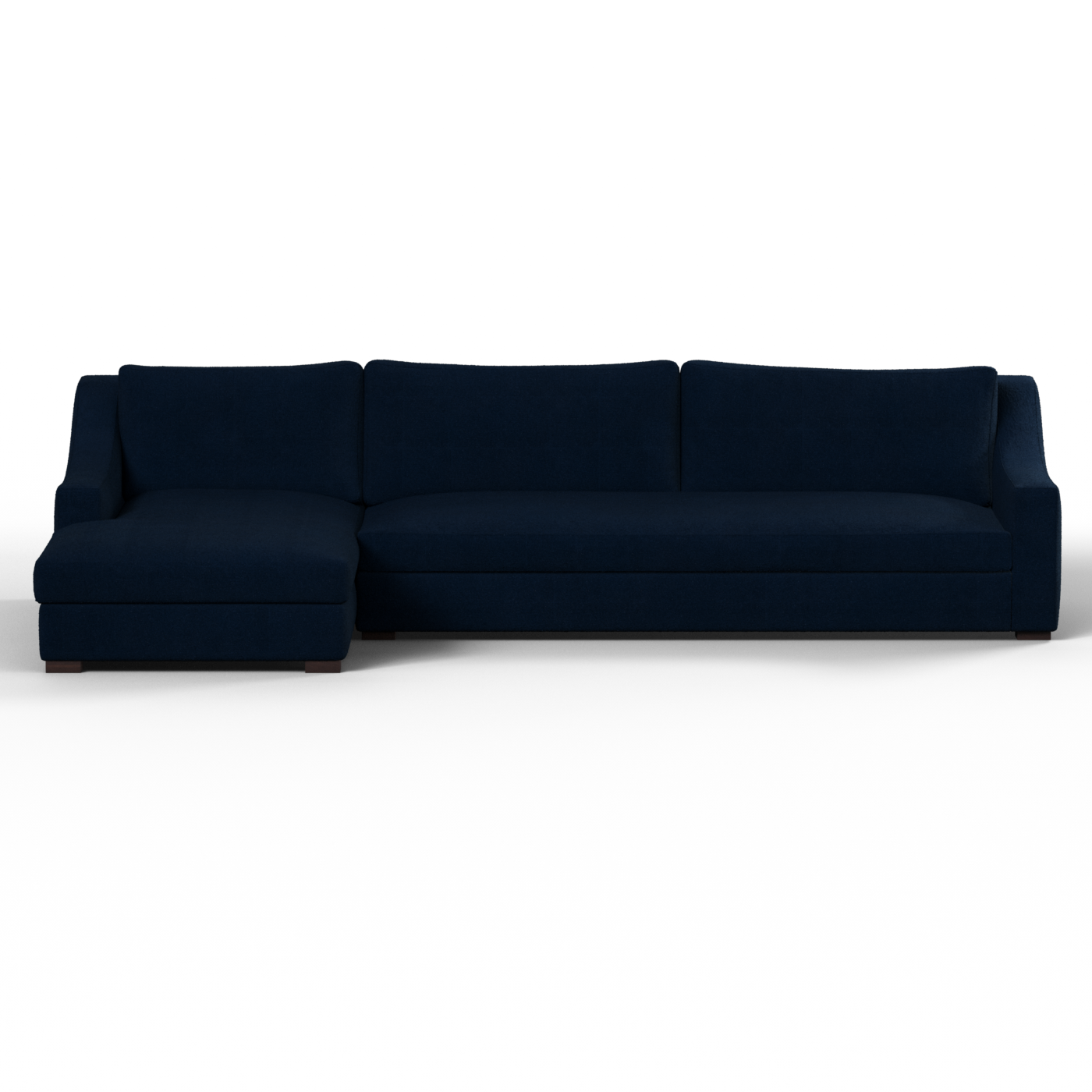 Louis Sectional Sofa — Low-Profile Modular Corner Layout
