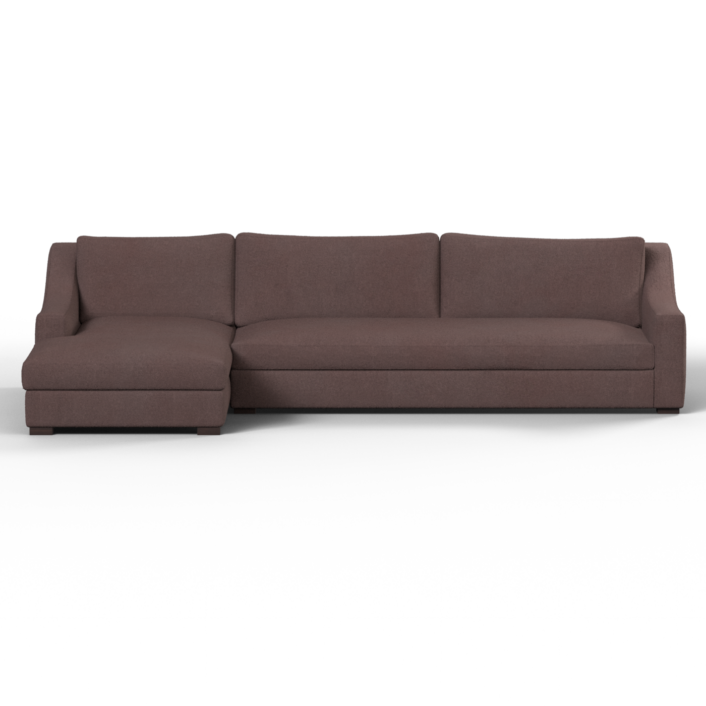 Louis Sectional Sofa — Low-Profile Modular Corner Layout