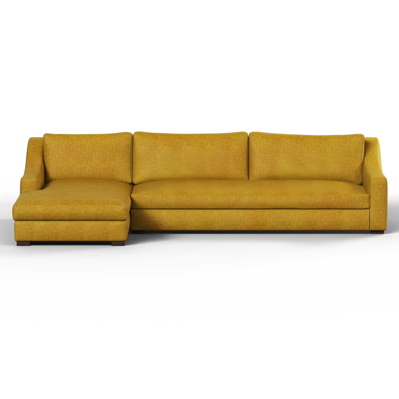 Louis Sectional Sofa — Low-Profile Modular Corner Layout