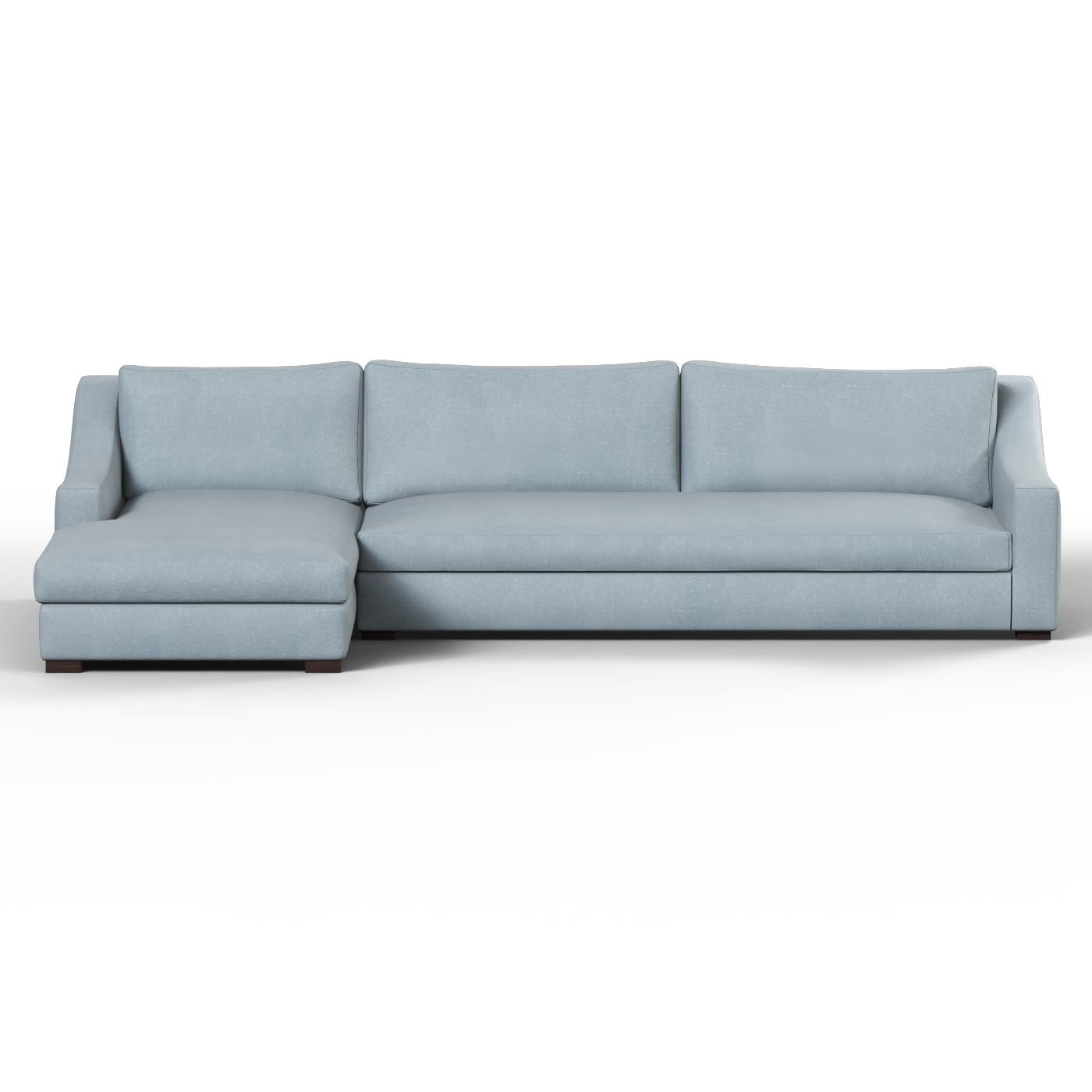 Louis Sectional Sofa — Low-Profile Modular Corner Layout