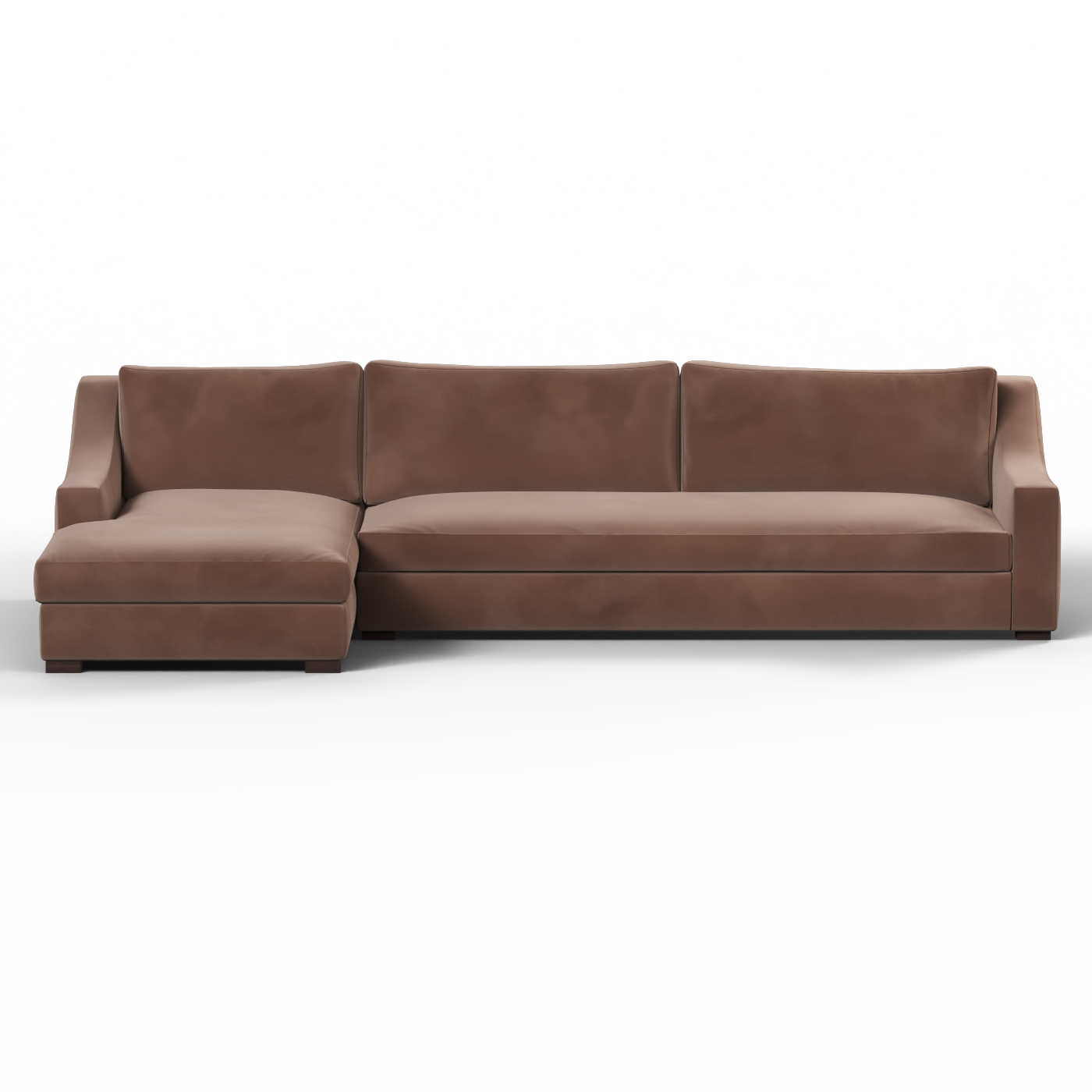 Louis Sectional Sofa — Low-Profile Modular Corner Layout