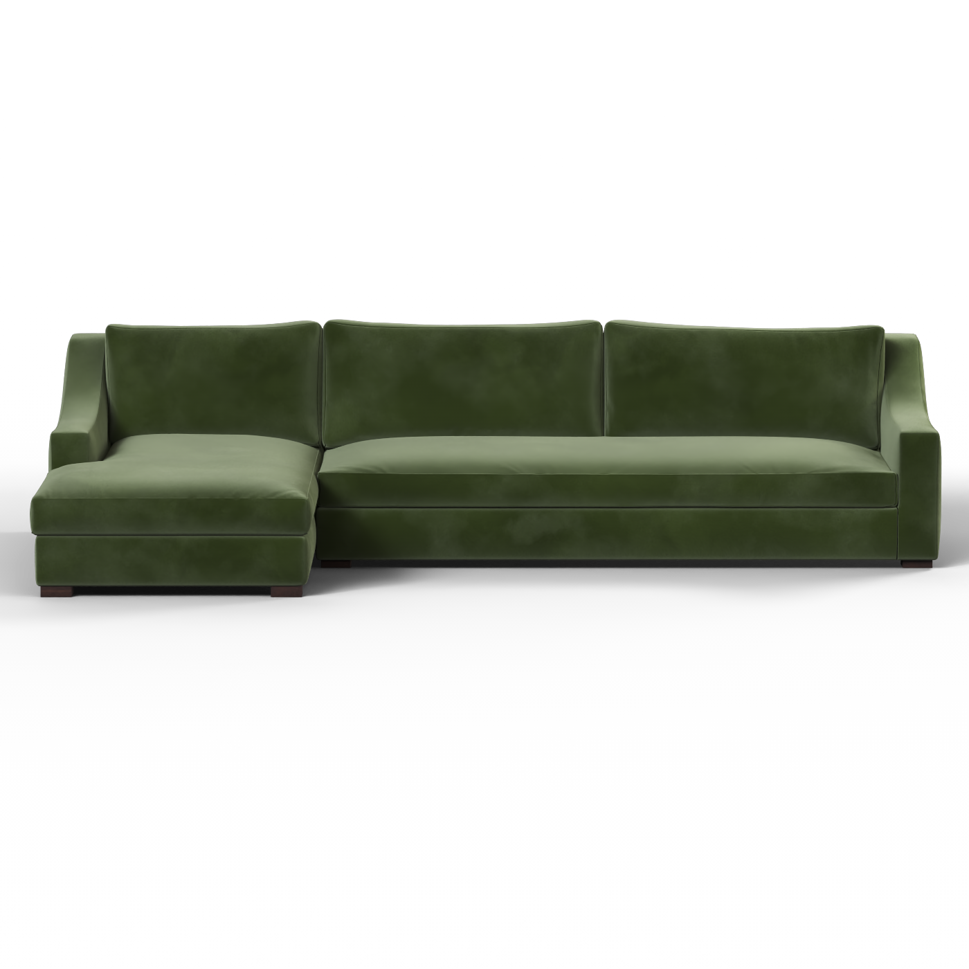 Louis Sectional Sofa — Low-Profile Modular Corner Layout