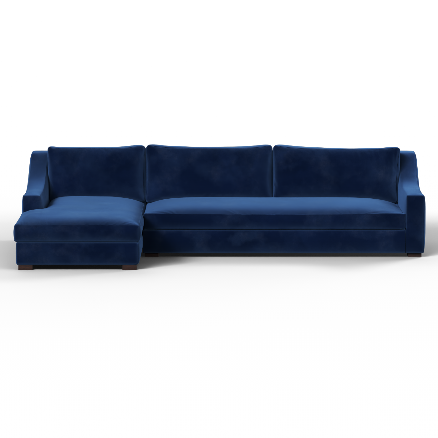 Louis Sectional Sofa — Low-Profile Modular Corner Layout