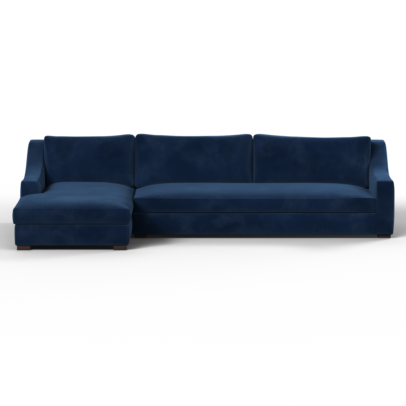 Louis Sectional Sofa — Low-Profile Modular Corner Layout